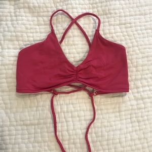 Midori Bikinis pink top - Large